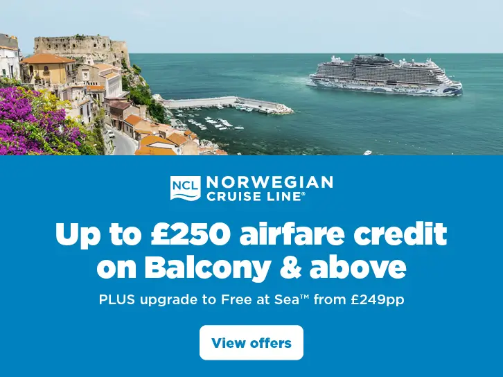 NCL airfare credit